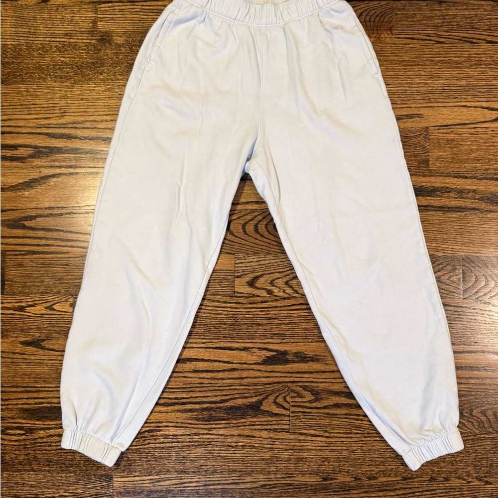 Hollister Women's Cream Joggers